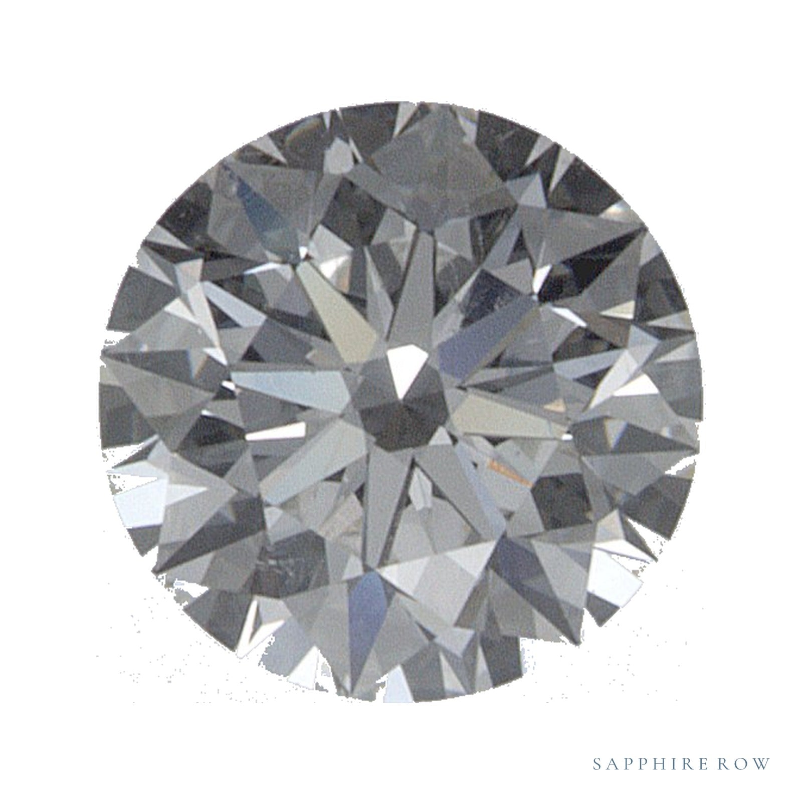 0.51 ct Round Natural Diamond – F SI2 — Sapphire Row · cut · cut3 · cut4