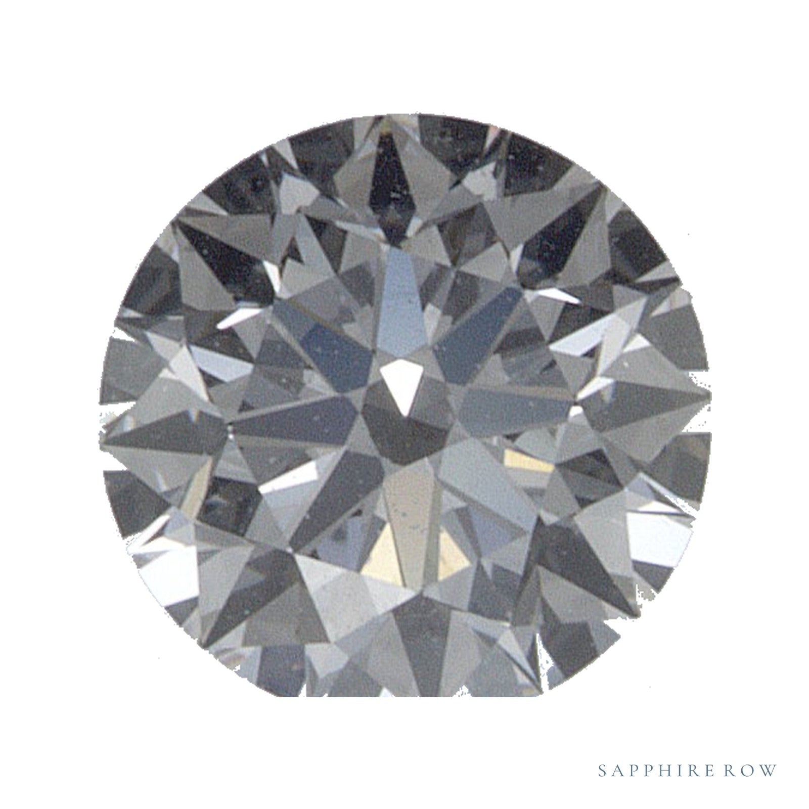 0.51 ct Round Natural Diamond – D VS1 — Sapphire Row · cut · cut3 · cut4