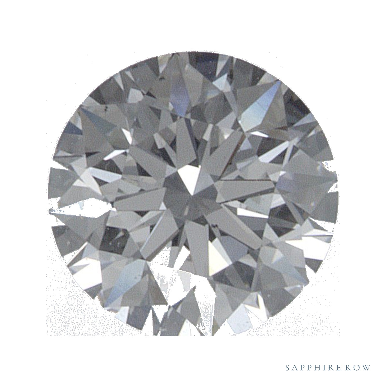 0.51 ct Round Natural Diamond – F VS2 — Sapphire Row · cut · cut3 · cut4