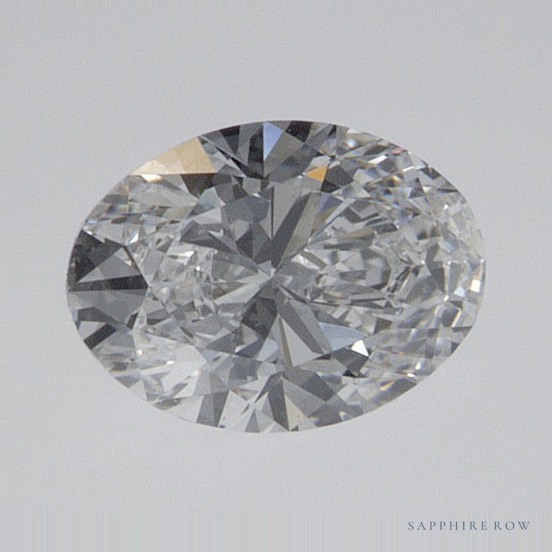 0.51 ct lab-grown diamond, oval cut | Sapphire Row · cut7