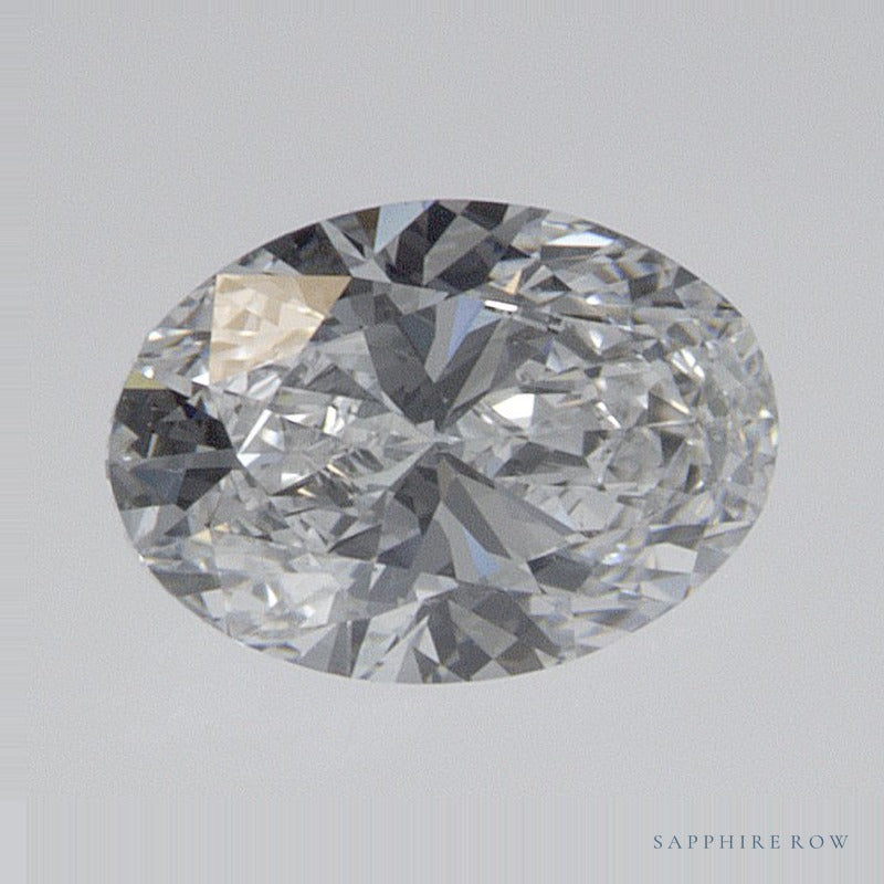 0.51 ct lab-grown diamond, oval cut | Sapphire Row · cut7