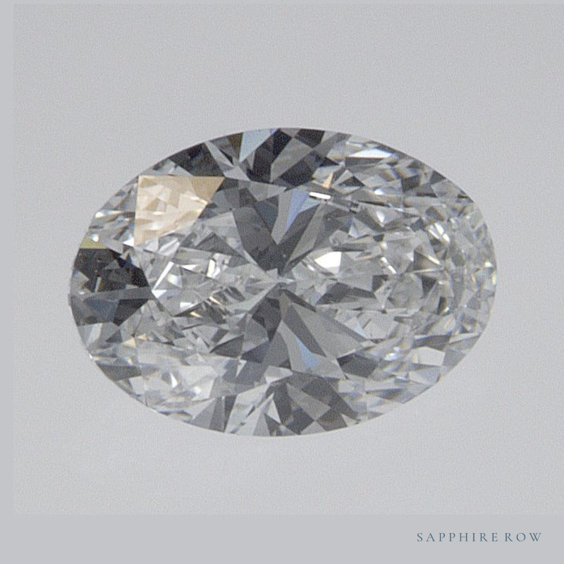 0.51 ct lab-grown diamond, oval cut | Sapphire Row · cut6