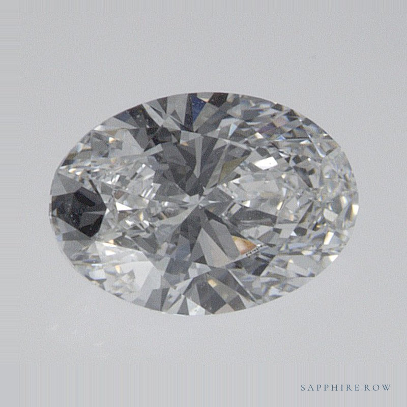 0.51 ct lab-grown diamond, oval cut | Sapphire Row · cut7