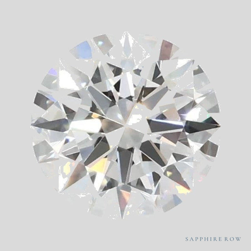 0.51 ct lab-grown diamond, round cut | Sapphire Row · cut4 · cut5