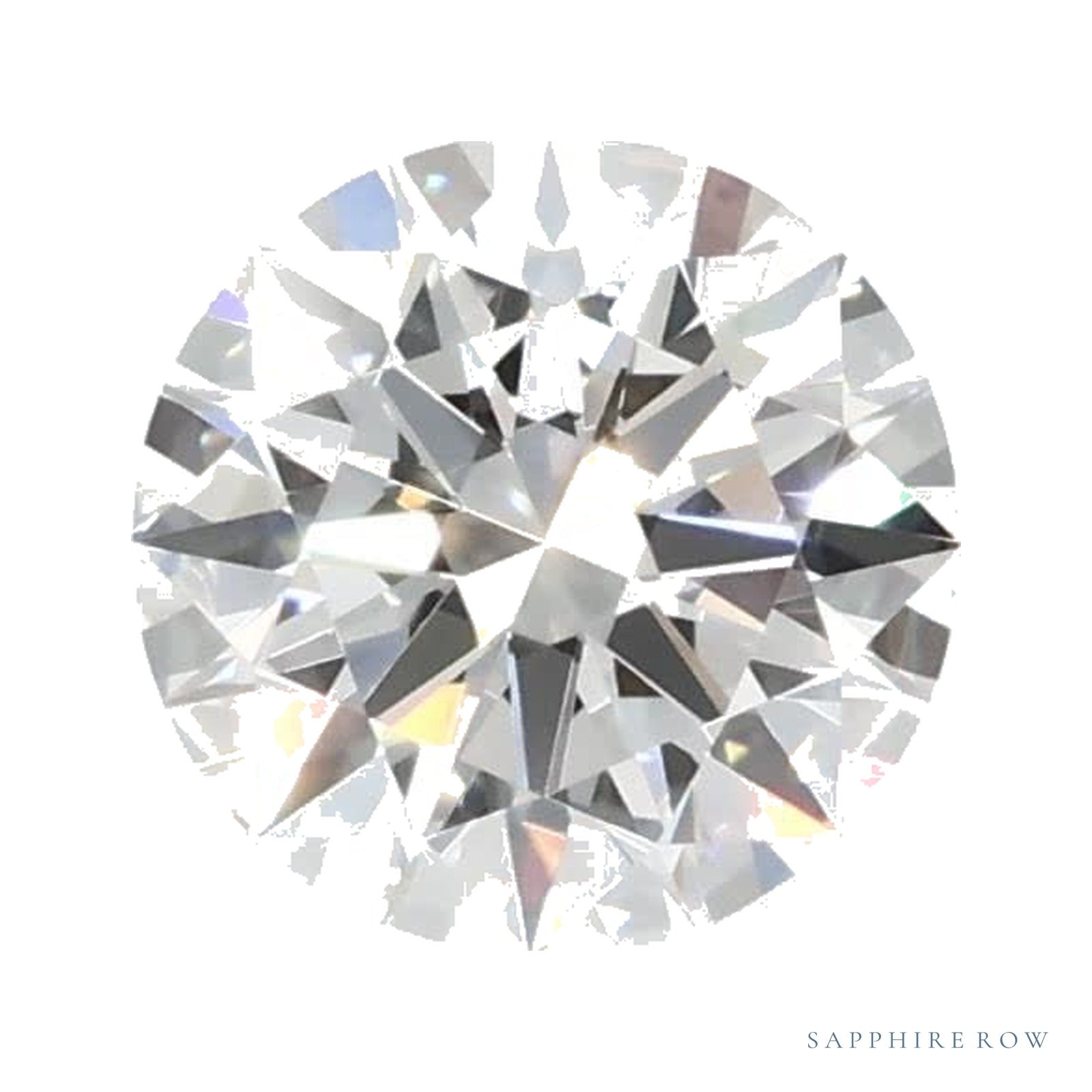 0.51 ct Round Lab-Grown Diamond – E VVS1 — Sapphire Row · cut3 · cut4