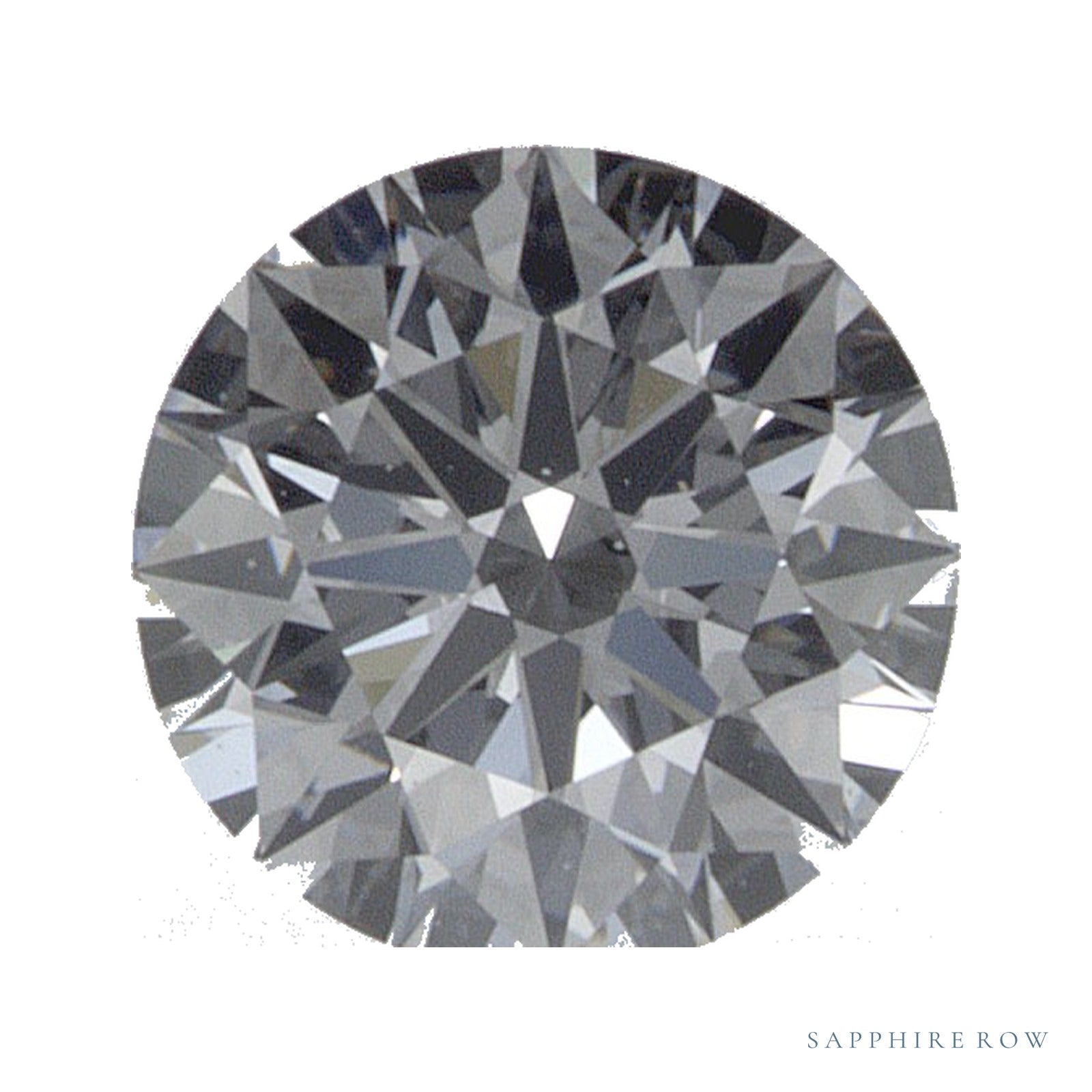 0.51 ct Round Lab-Grown Diamond – D VVS1 — Sapphire Row · cut · cut3 · cut4