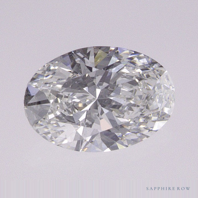0.50 ct natural diamond, oval cut | Sapphire Row · cut7