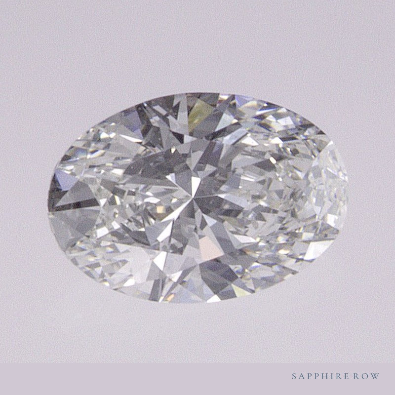 0.50 ct natural diamond, oval cut | Sapphire Row · cut6