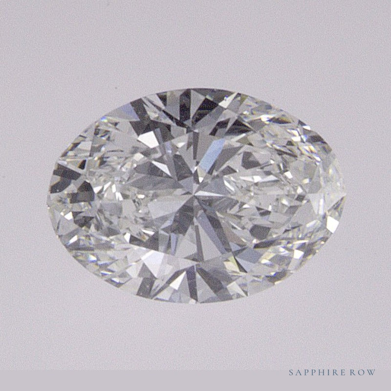 0.50 ct natural diamond, oval cut | Sapphire Row · cut6