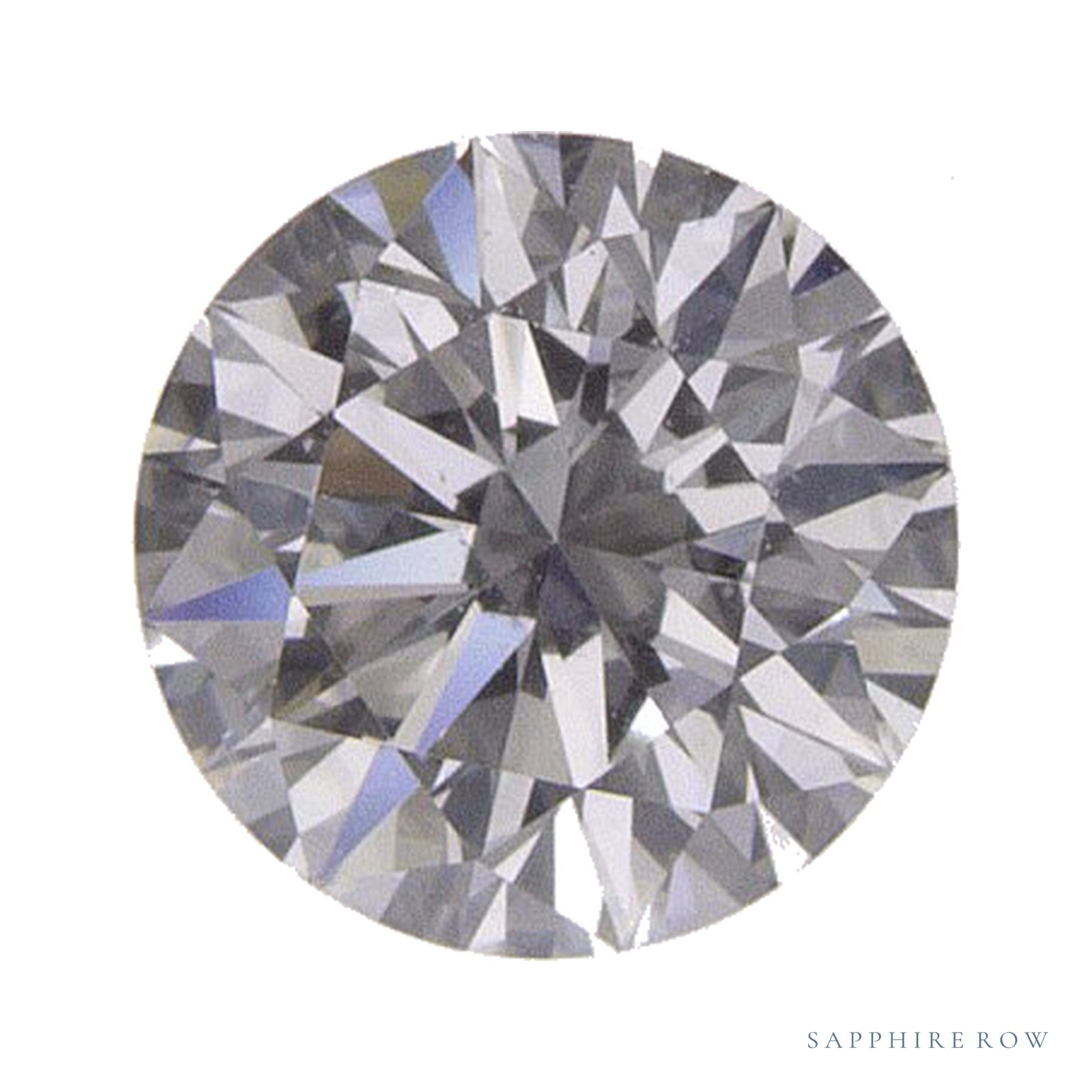 0.50 ct natural diamond, round cut | Sapphire Row · cut4