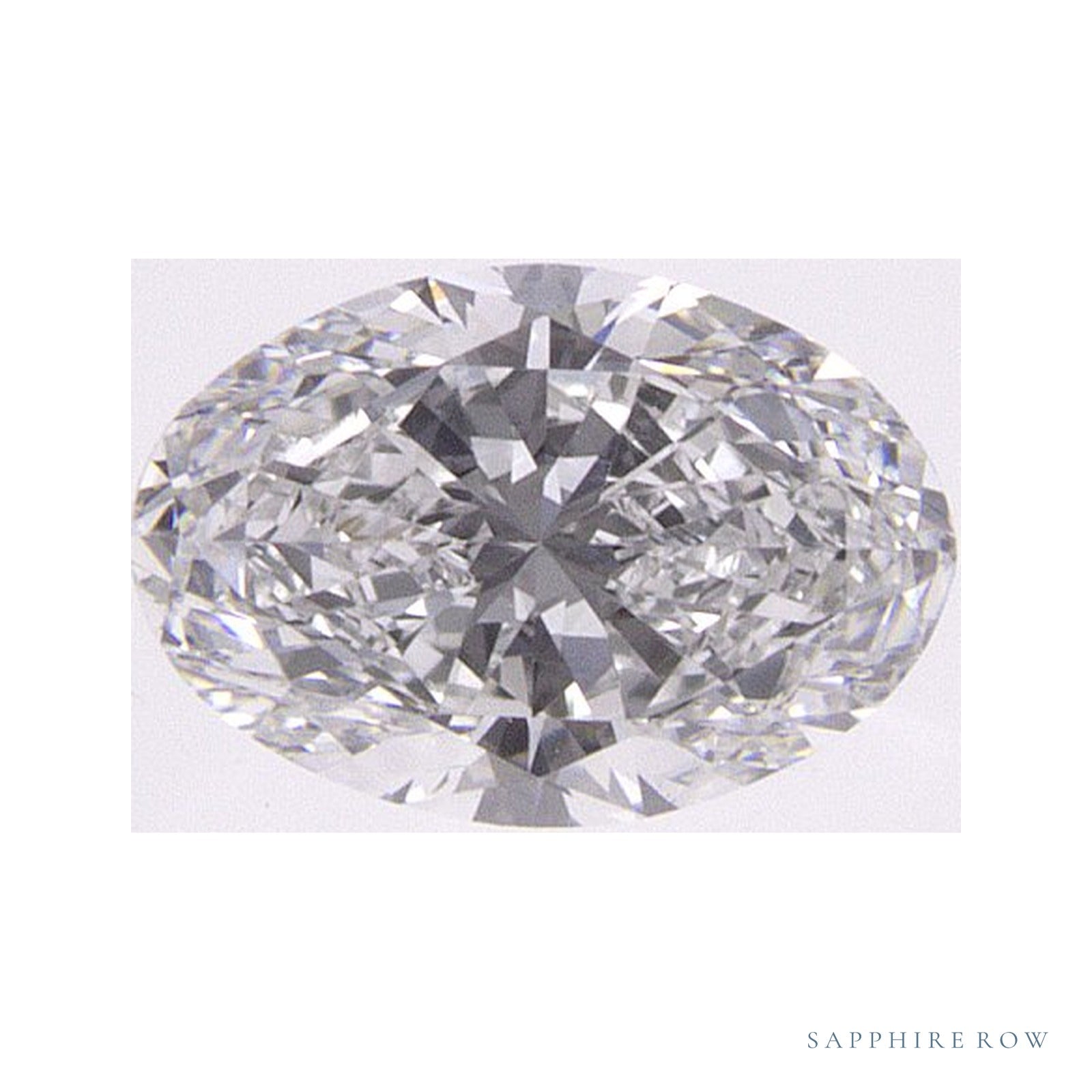 0.50 ct natural diamond, oval cut | Sapphire Row · cut4