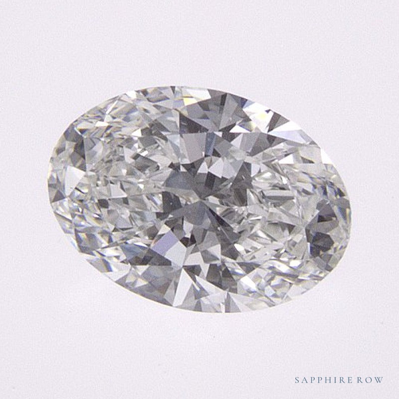 0.50 ct natural diamond, oval cut | Sapphire Row · cut7