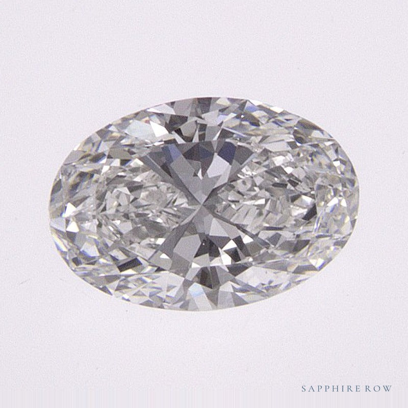 0.50 ct natural diamond, oval cut | Sapphire Row · cut7