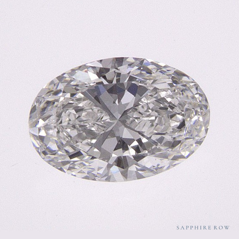 0.50 ct natural diamond, oval cut | Sapphire Row · cut6