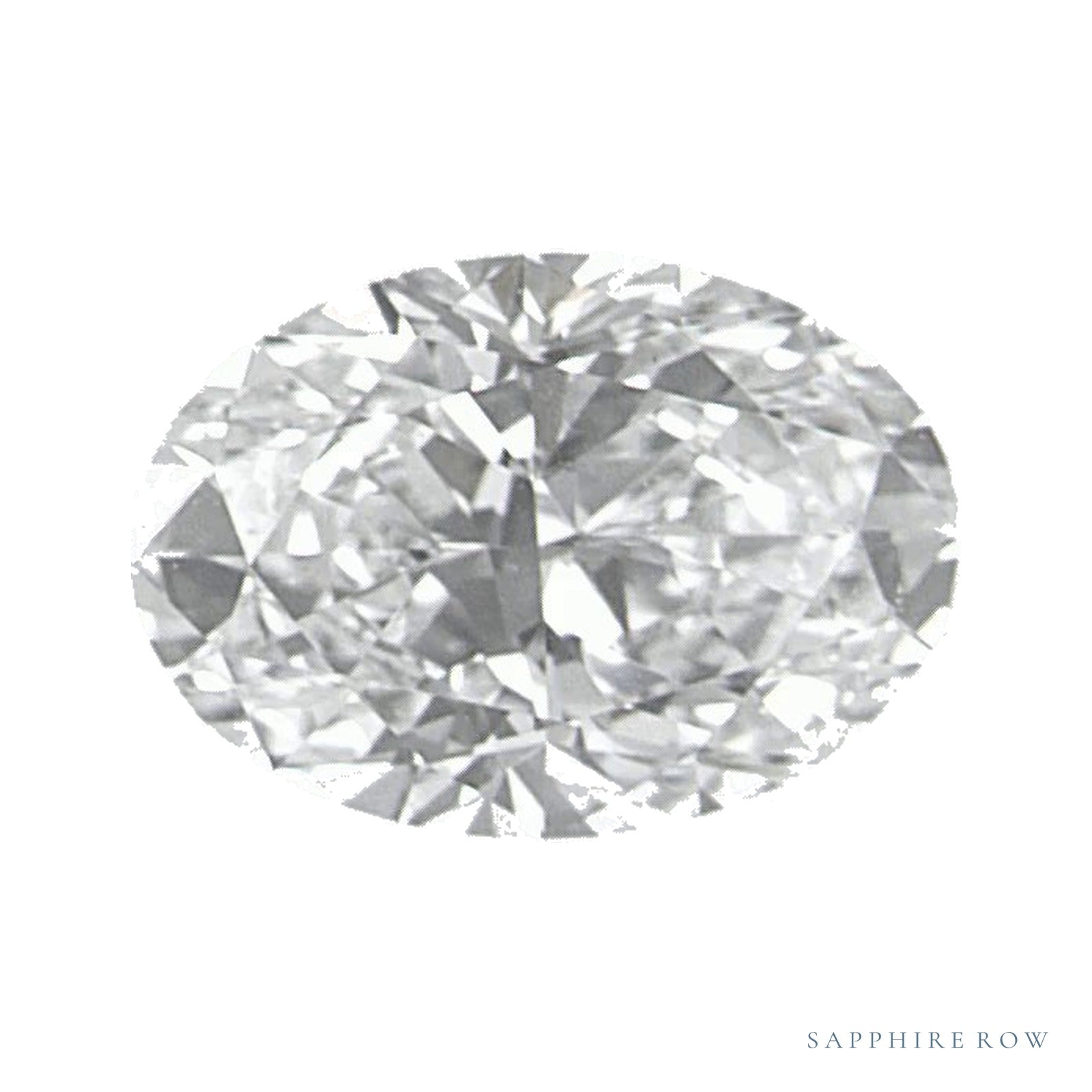 0.50 ct Oval Natural Diamond – F VS1 — Sapphire Row · cut · cut3 · cut4