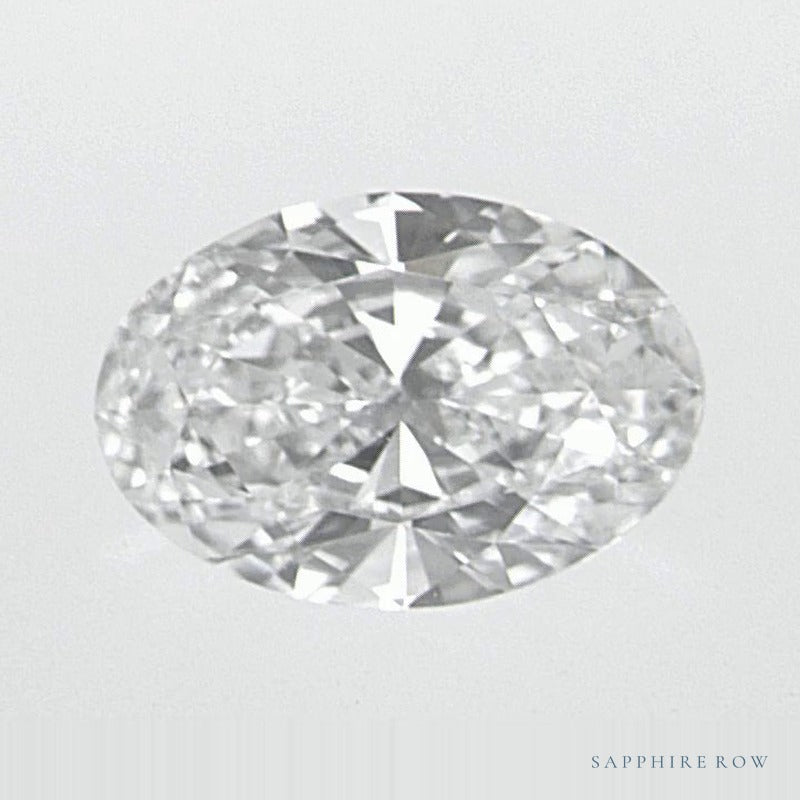0.50 ct natural diamond, oval cut | Sapphire Row · cut7