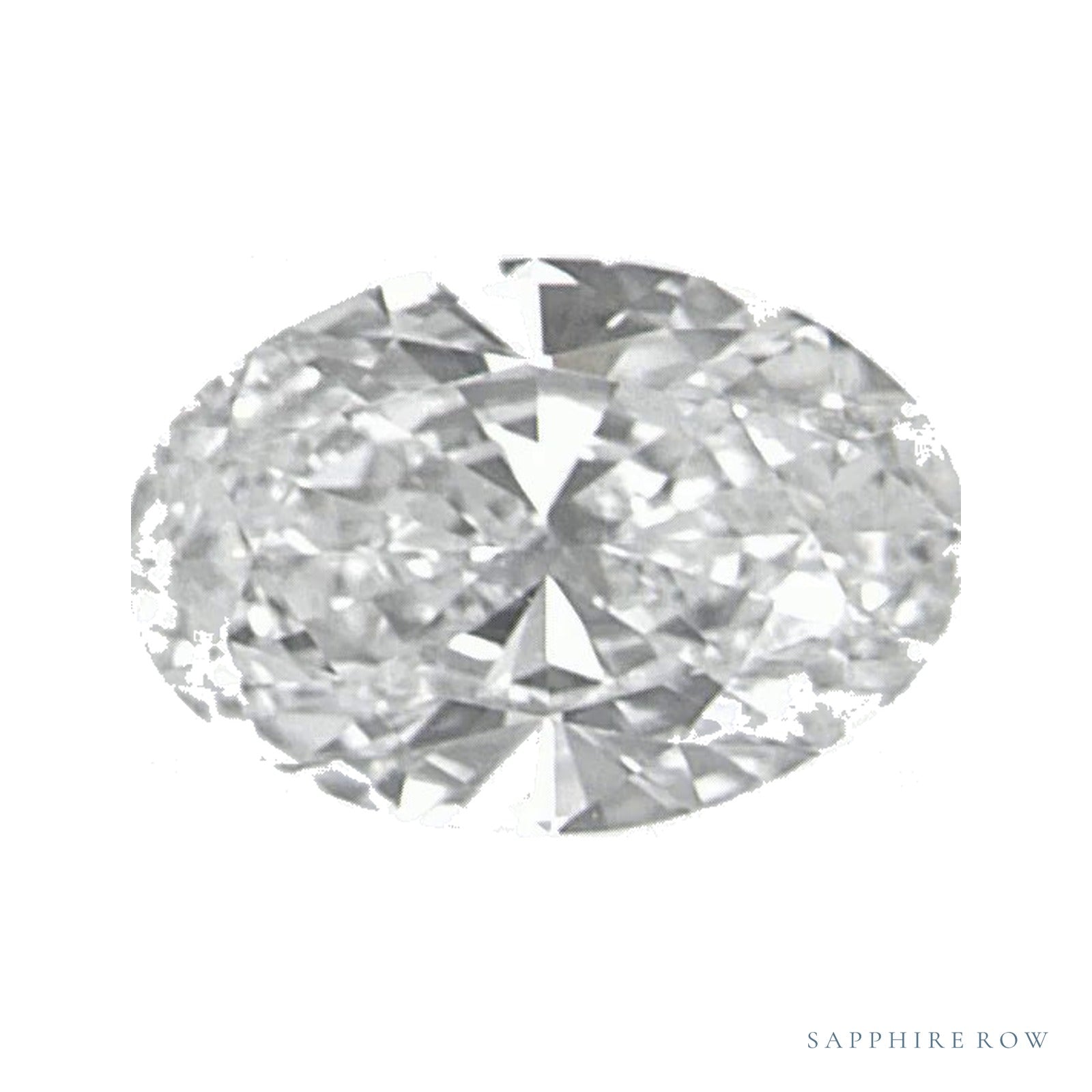 0.50 ct Oval Natural Diamond – F VS1 — Sapphire Row · cut · cut3 · cut4