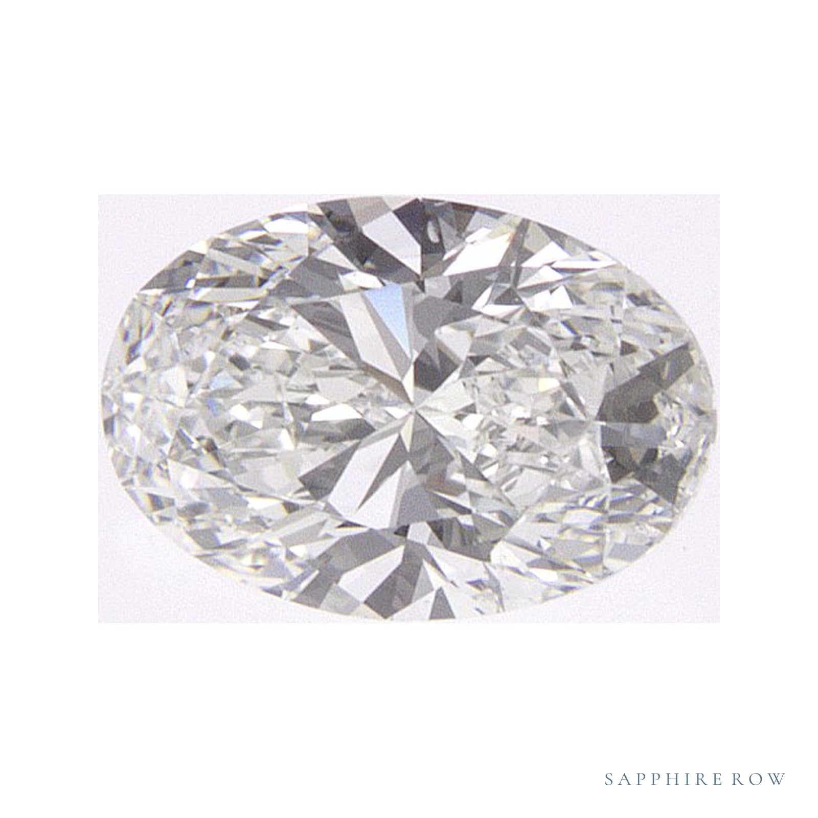 0.50 ct natural diamond, oval cut | Sapphire Row