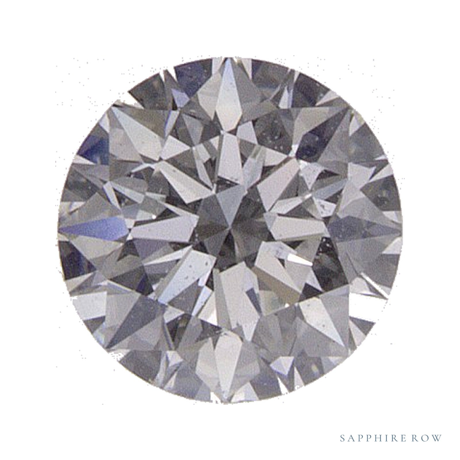 0.50 ct natural diamond, round cut | Sapphire Row · cut4