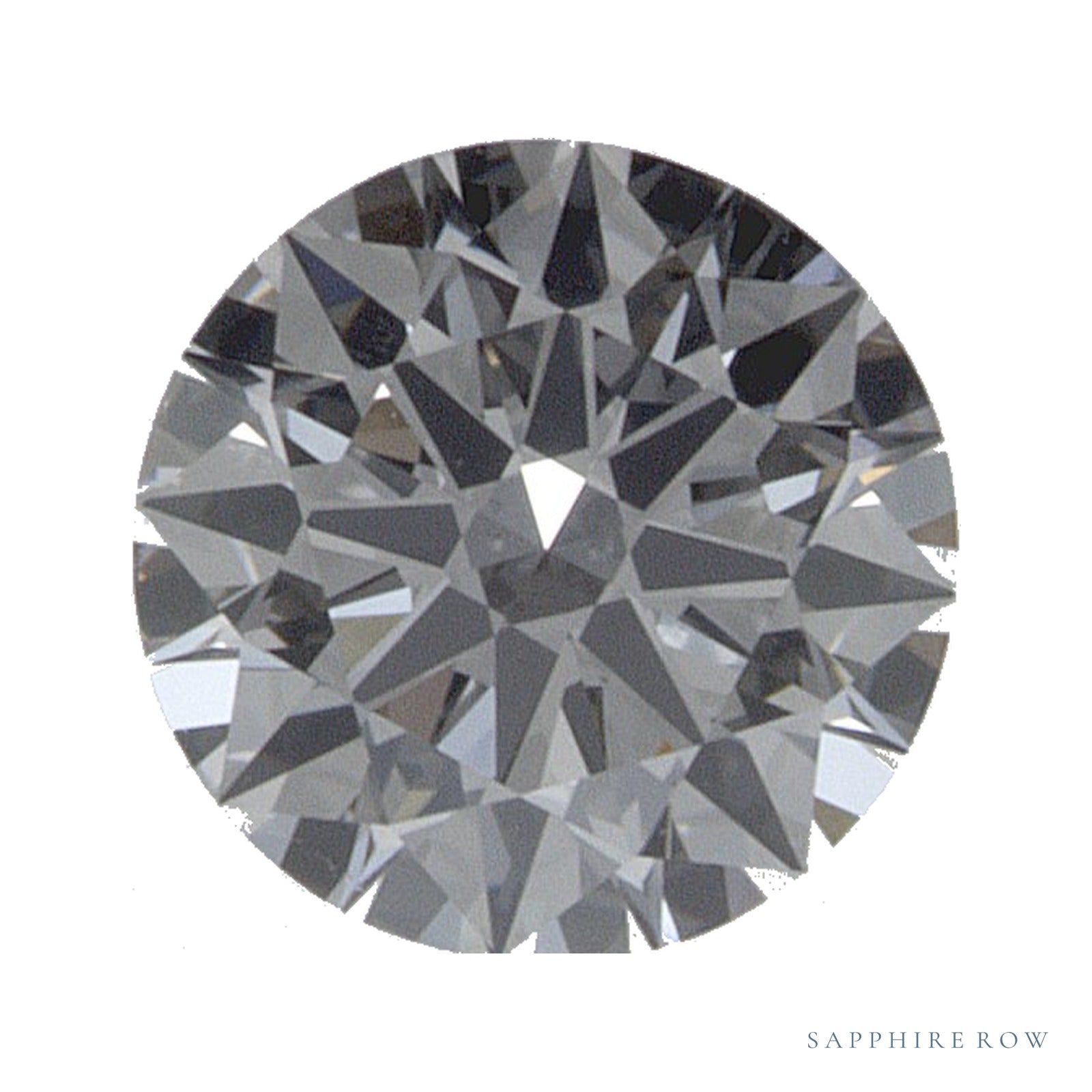 0.50 ct natural diamond, round cut | Sapphire Row · cut4