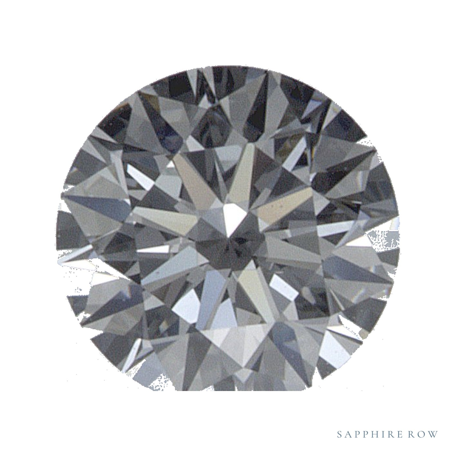 0.50 ct Round Natural Diamond – F VS2 — Sapphire Row · cut · cut3 · cut4