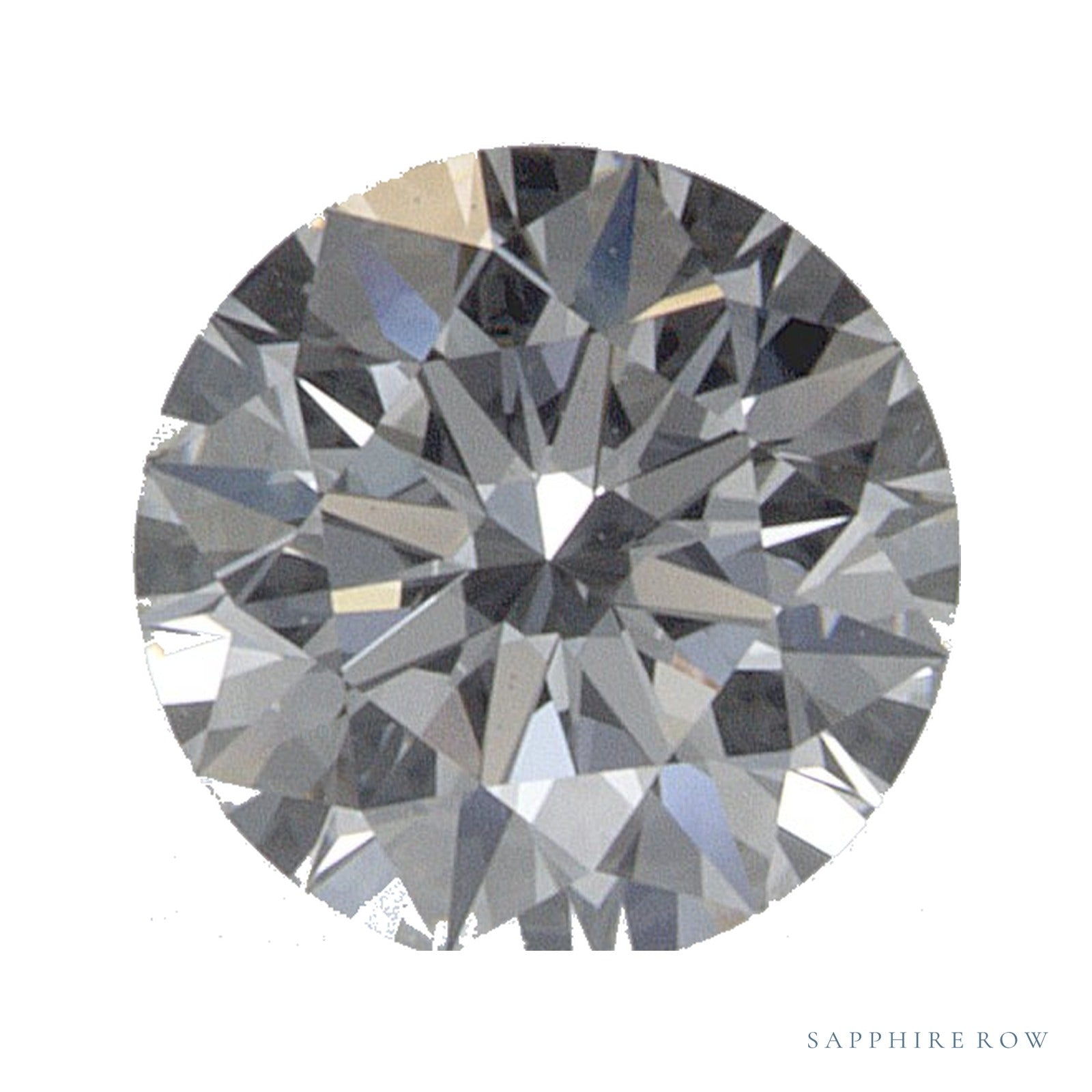 0.50 ct natural diamond, round cut | Sapphire Row · cut4