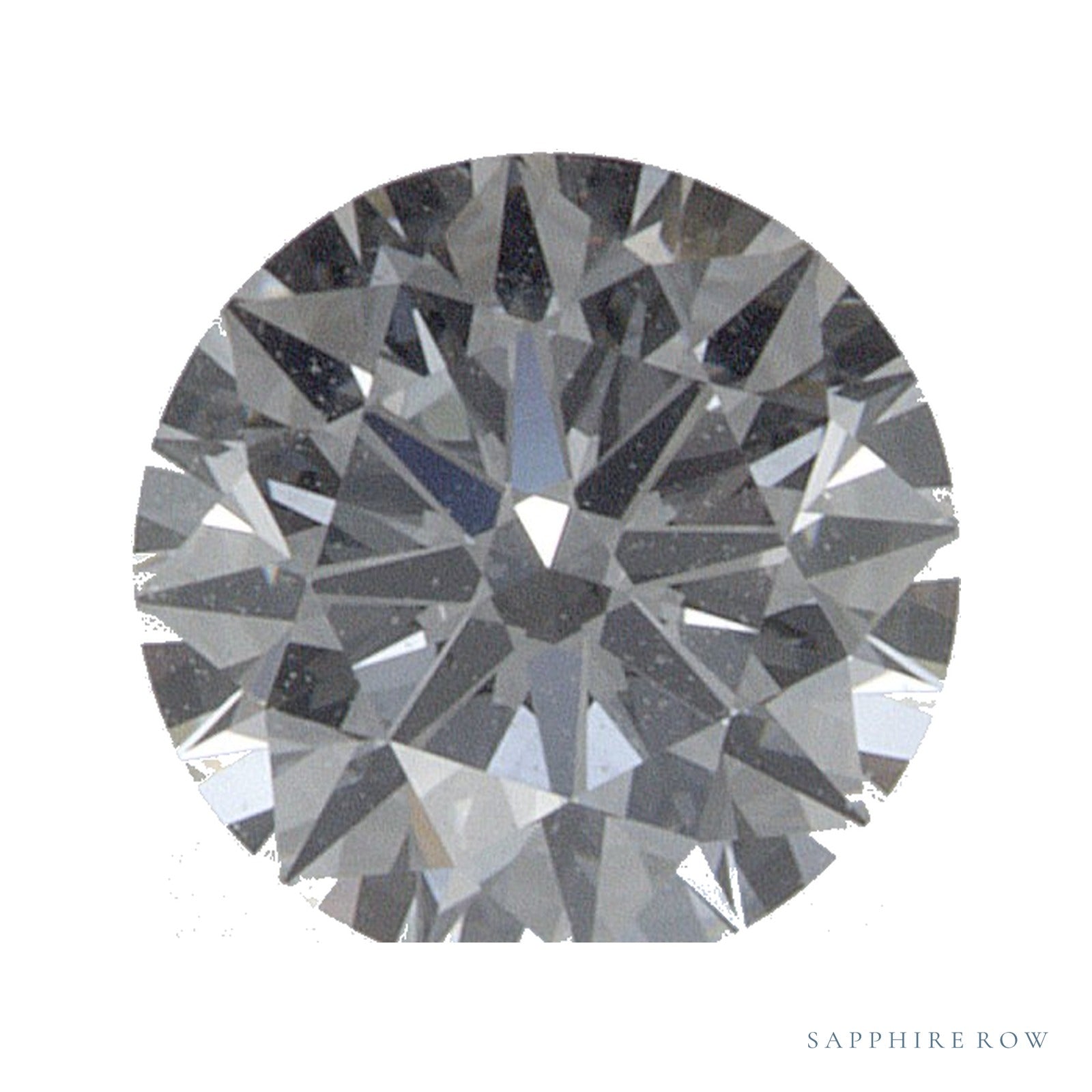 0.50 ct natural diamond, round cut | Sapphire Row · cut4