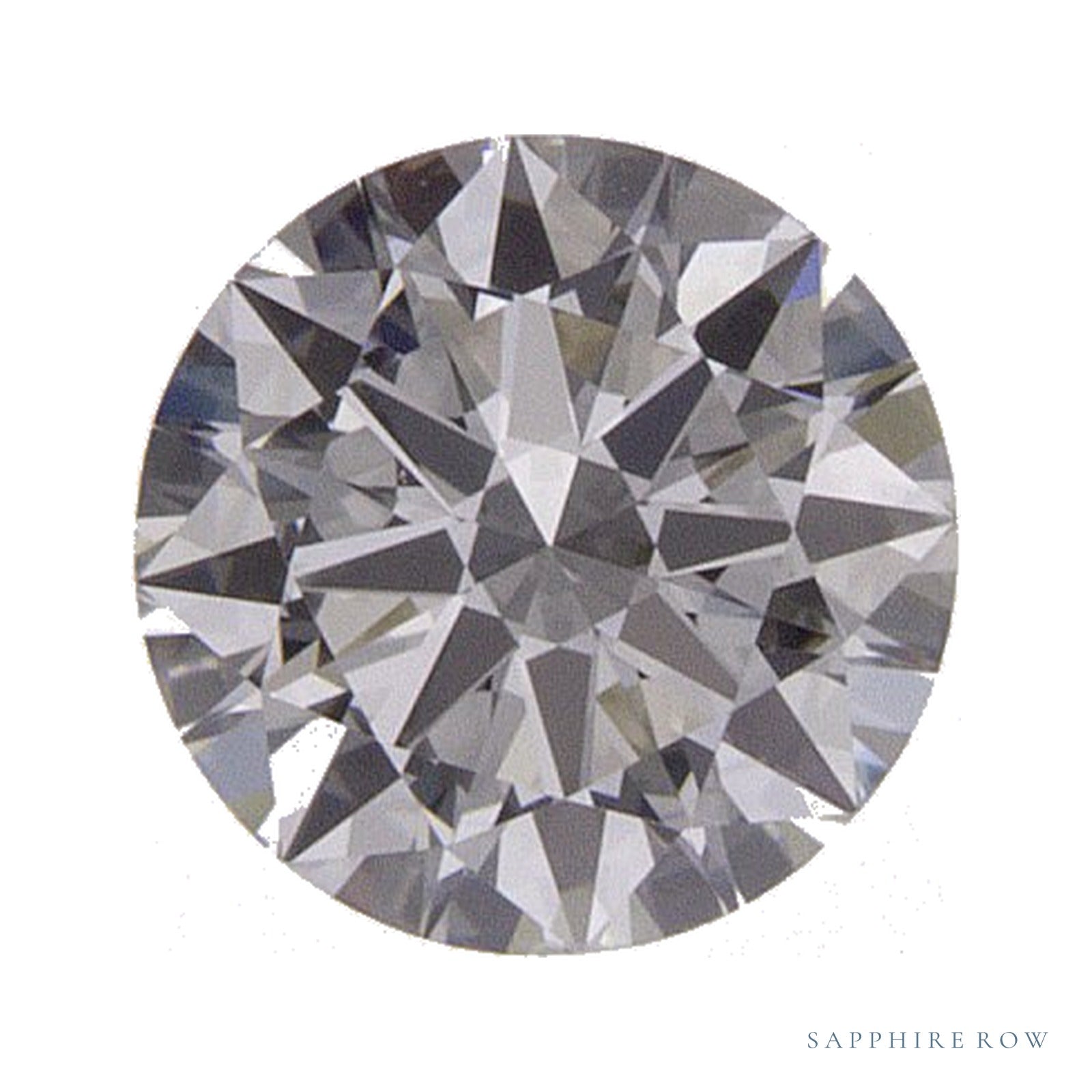 0.50 ct natural diamond, round cut | Sapphire Row · cut4