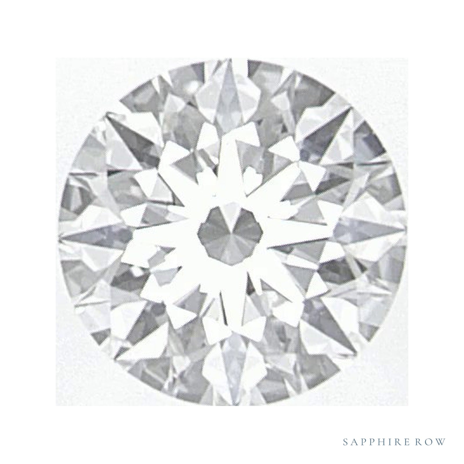 0.50 ct Round Natural Diamond – D SI1 — Sapphire Row · cut · cut3 · cut4