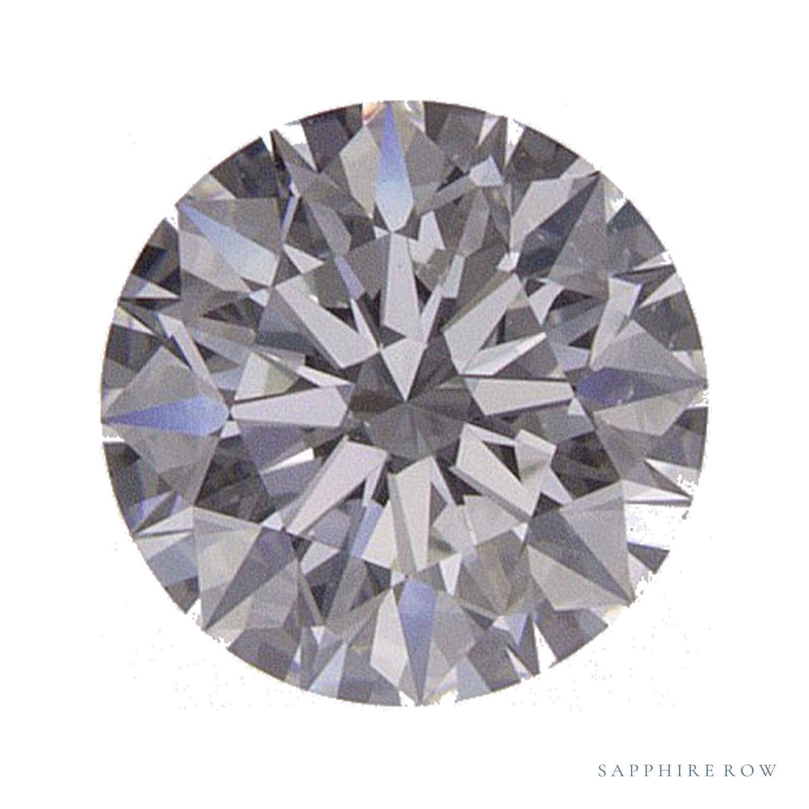 0.50 ct natural diamond, round cut | Sapphire Row · cut4