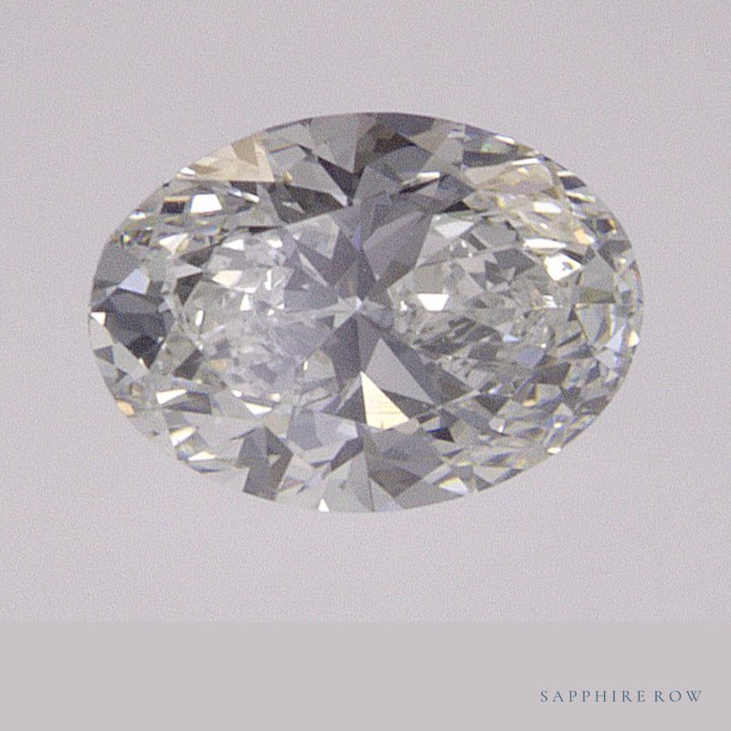 0.50 ct natural diamond, oval cut | Sapphire Row · cut6