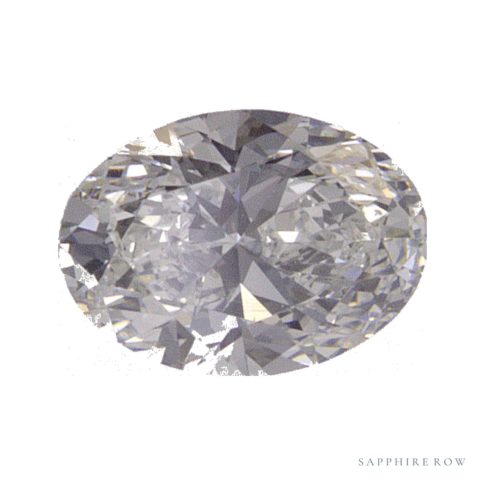 0.50 ct natural diamond, oval cut | Sapphire Row