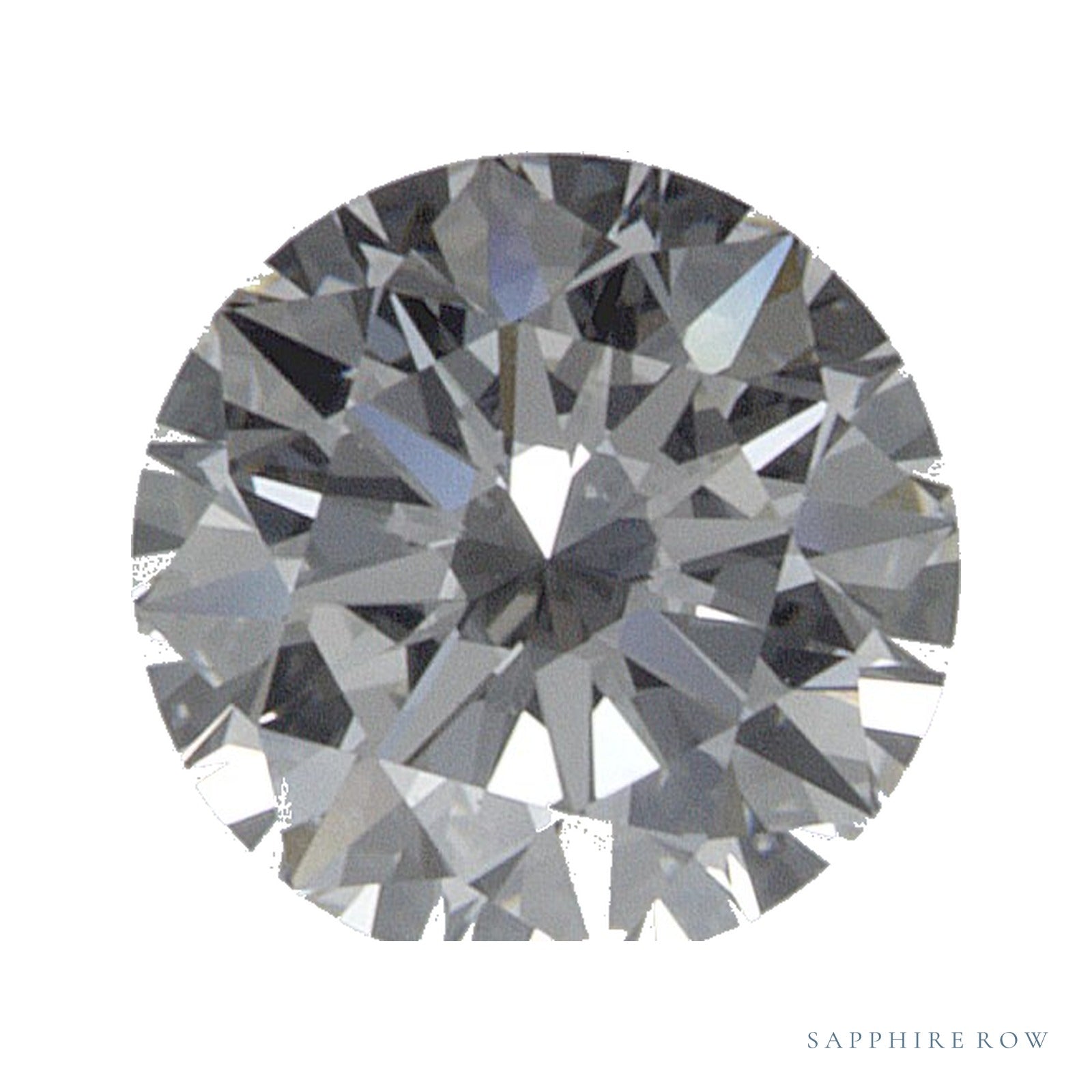 0.50 ct Round Natural Diamond – H VS2 — Sapphire Row · cut · cut3 · cut4