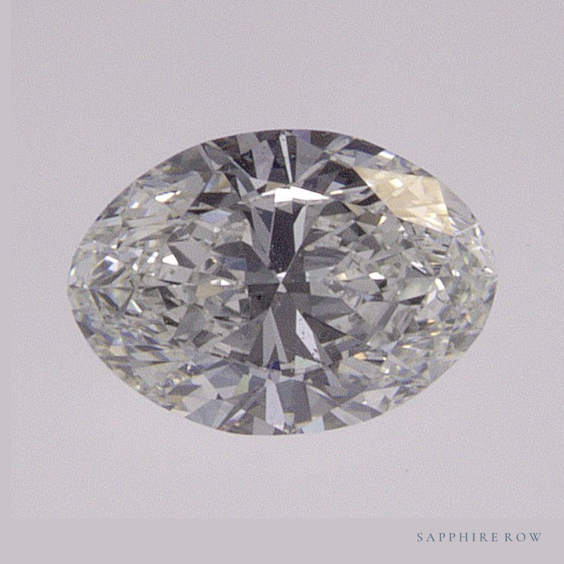0.50 ct natural diamond, oval cut | Sapphire Row · cut6