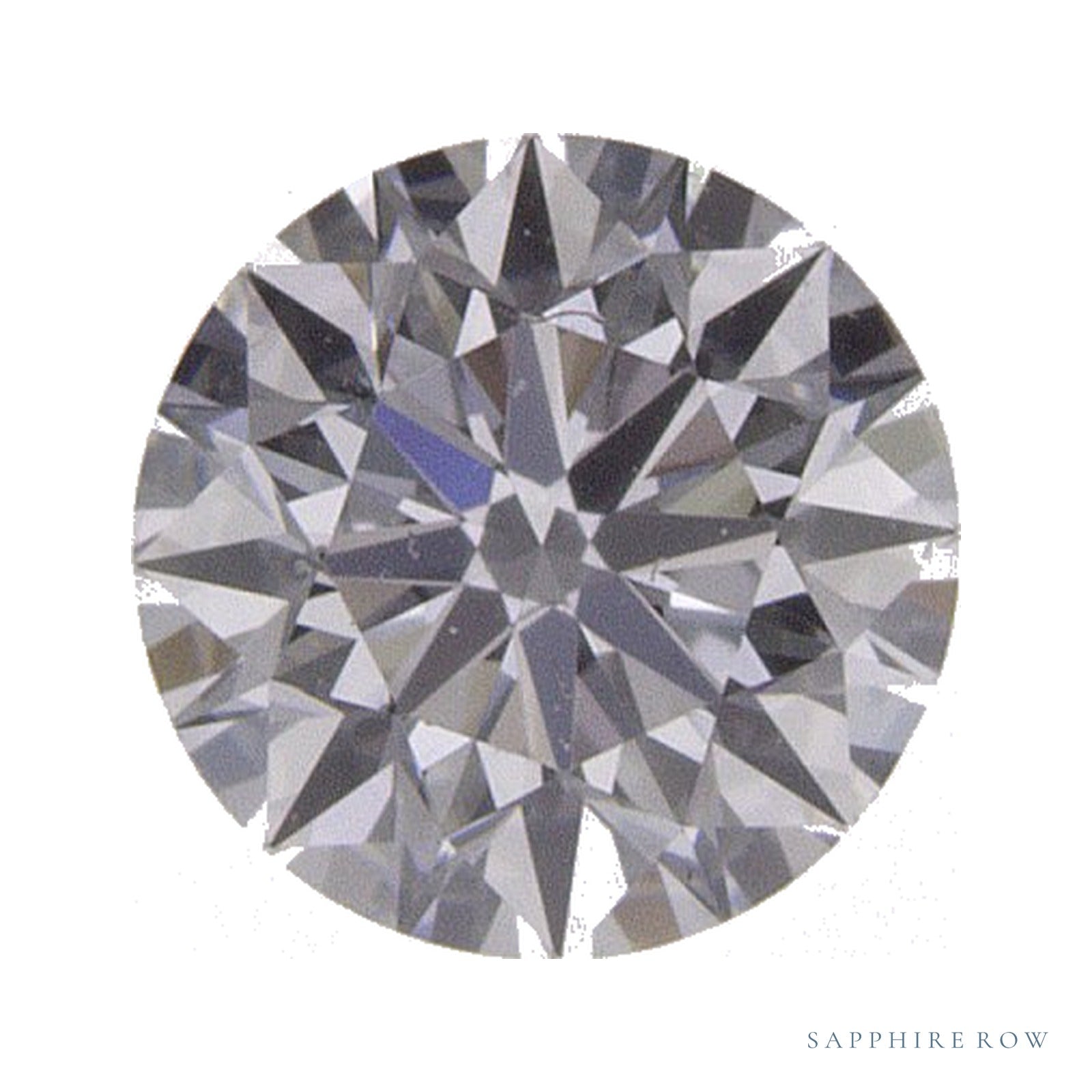 0.50 ct natural diamond, round cut | Sapphire Row · cut4