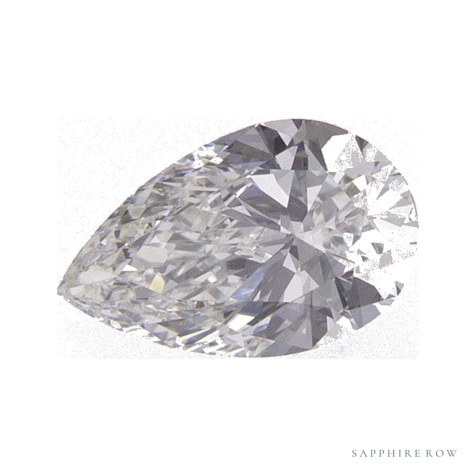 0.47 ct natural diamond, pear cut | Sapphire Row · cut4
