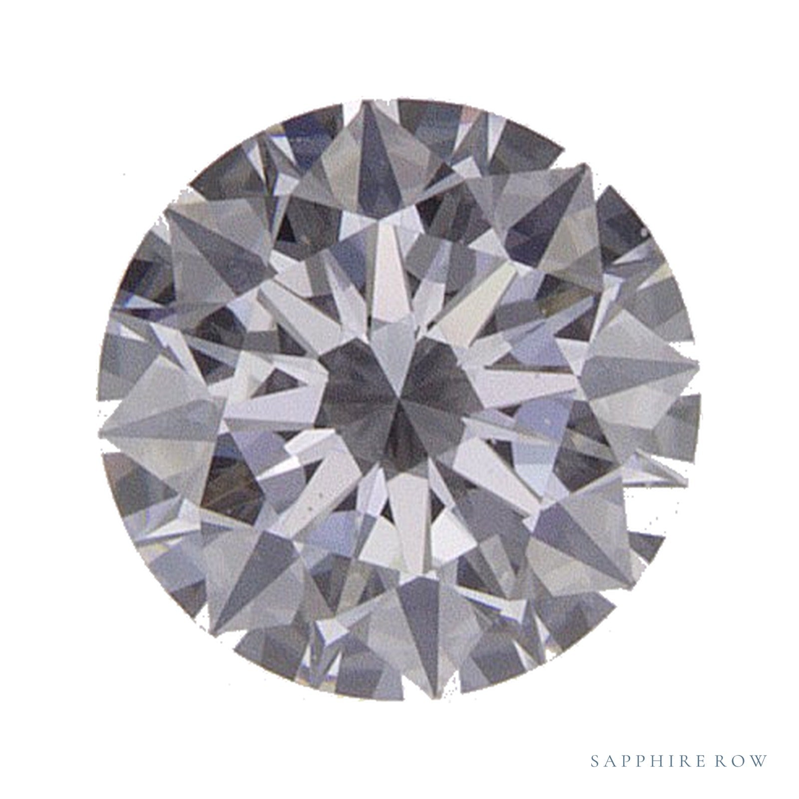 0.47 ct natural diamond, round cut | Sapphire Row · cut4
