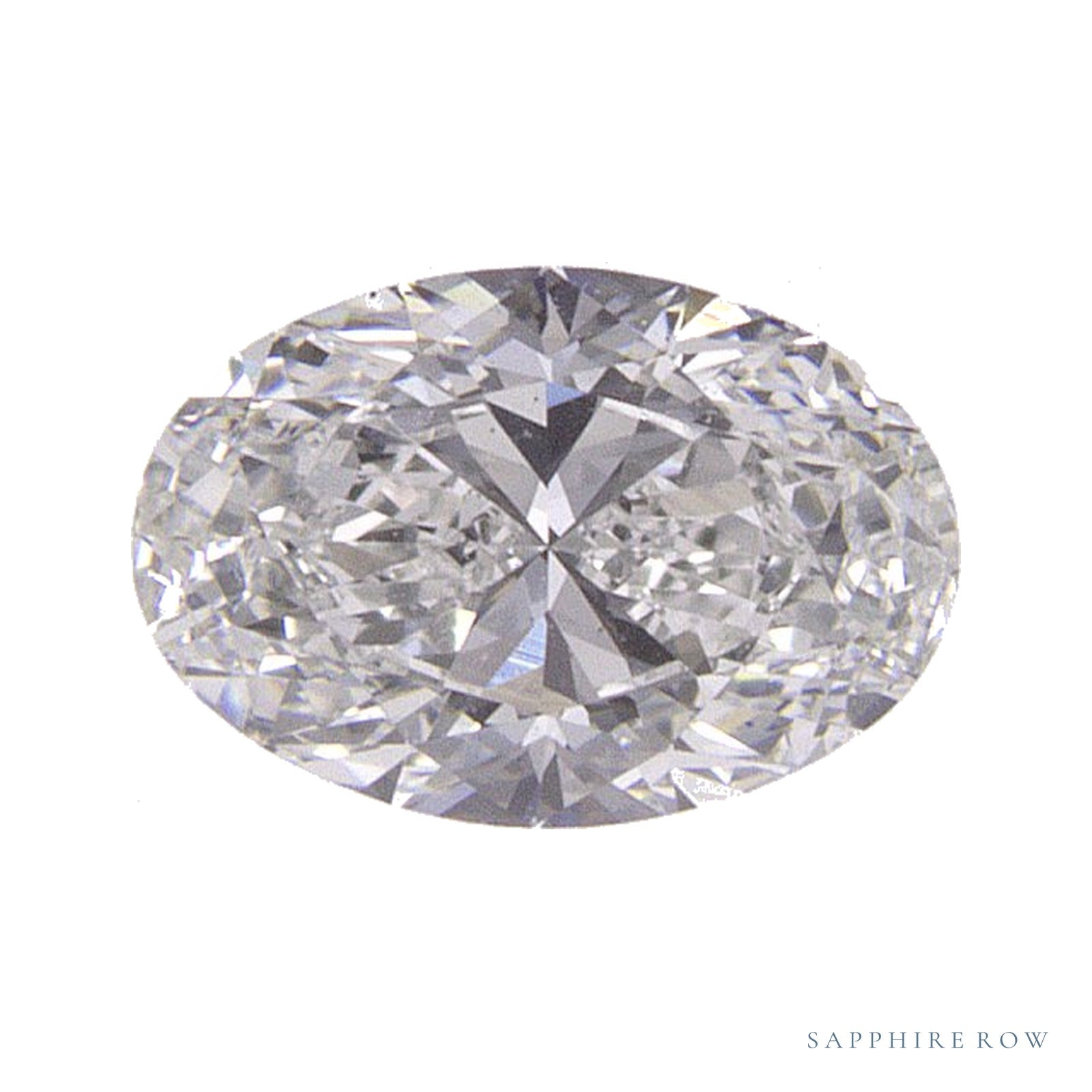 0.46 ct Oval Natural Diamond – F SI1 — Sapphire Row · cut · cut3 · cut4