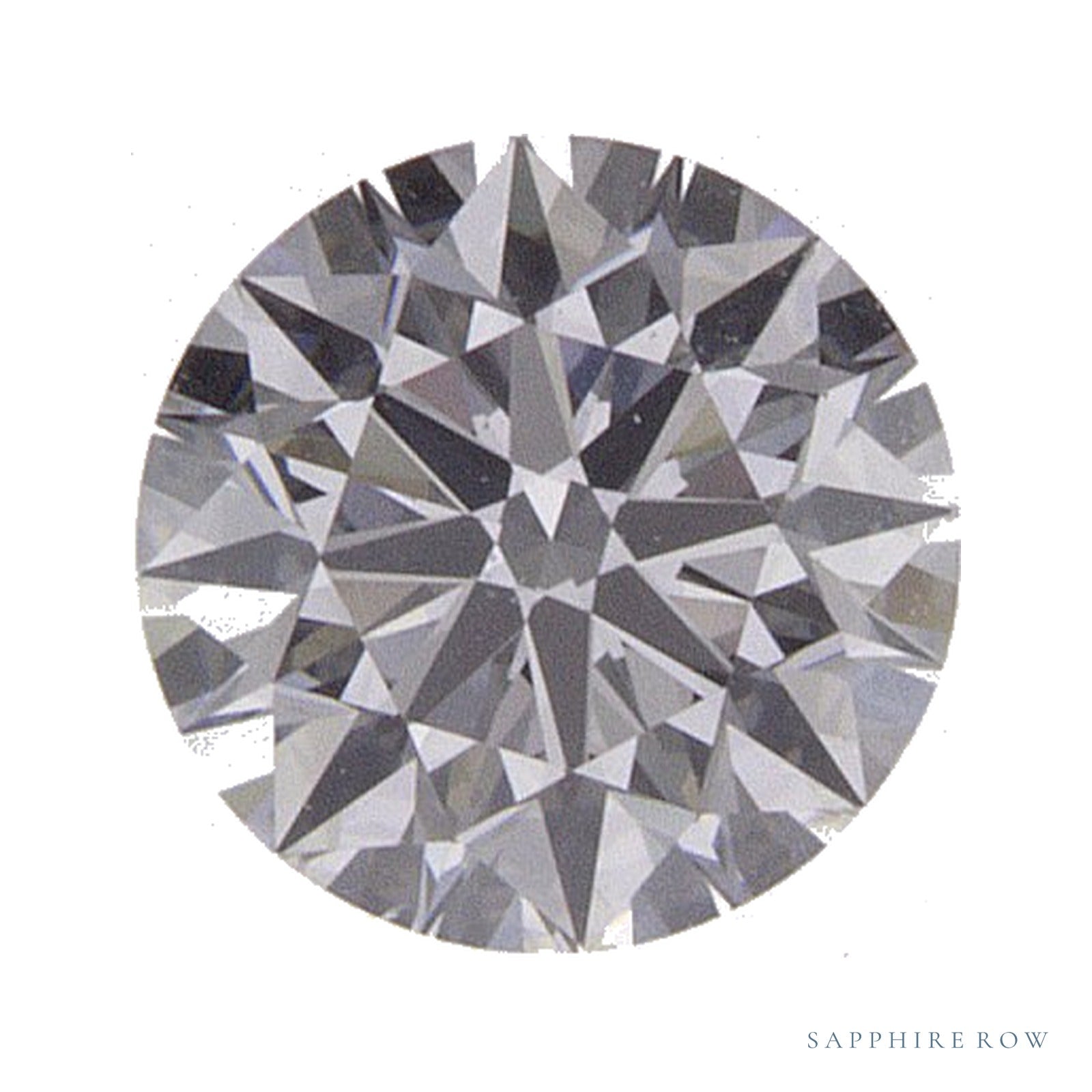 0.45 ct natural diamond, round cut | Sapphire Row · cut4