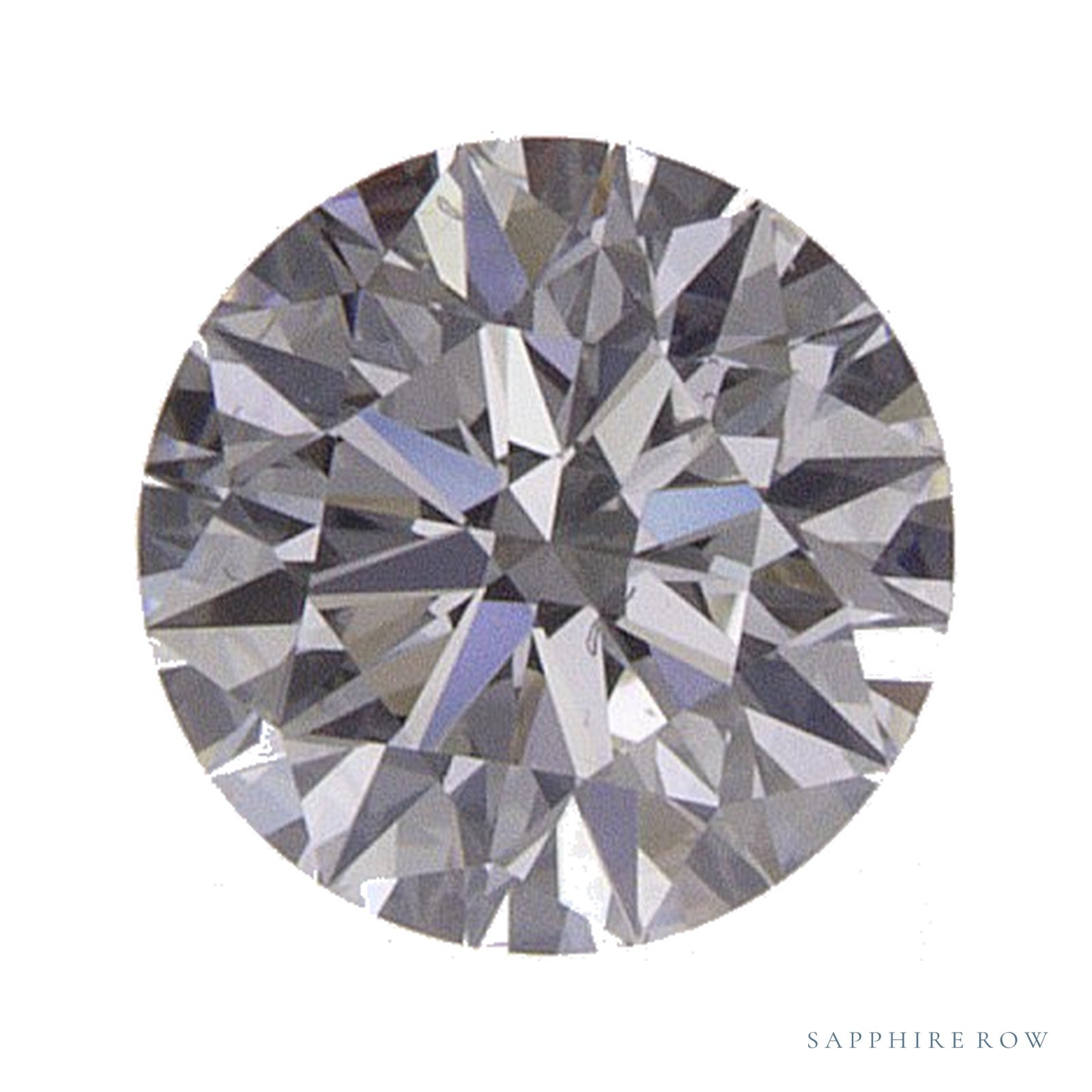 0.45 ct Round Natural Diamond – H VS1 — Sapphire Row · cut · cut3 · cut4