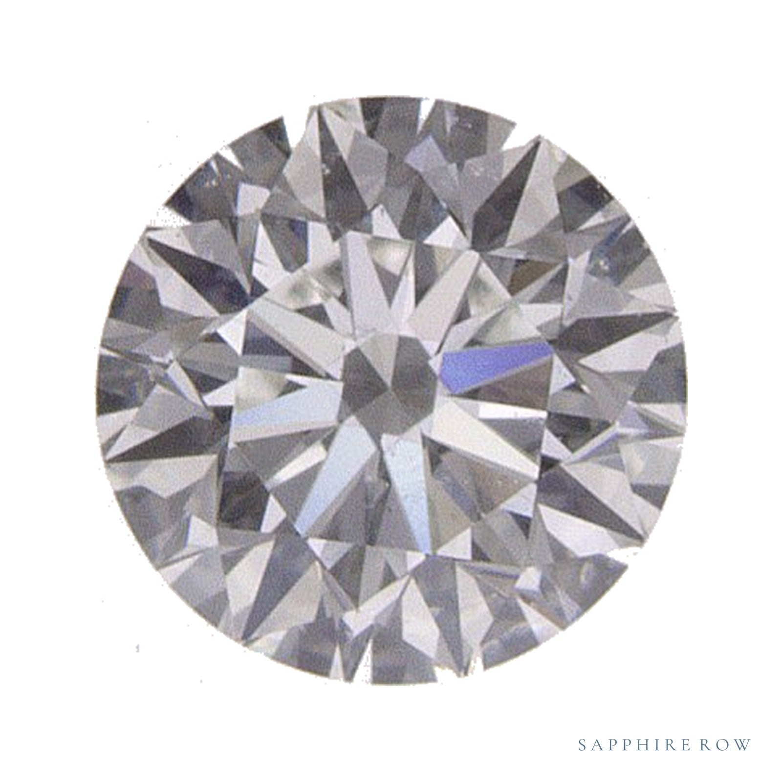 0.44 ct Round Natural Diamond – H SI1 — Sapphire Row · cut · cut3 · cut4
