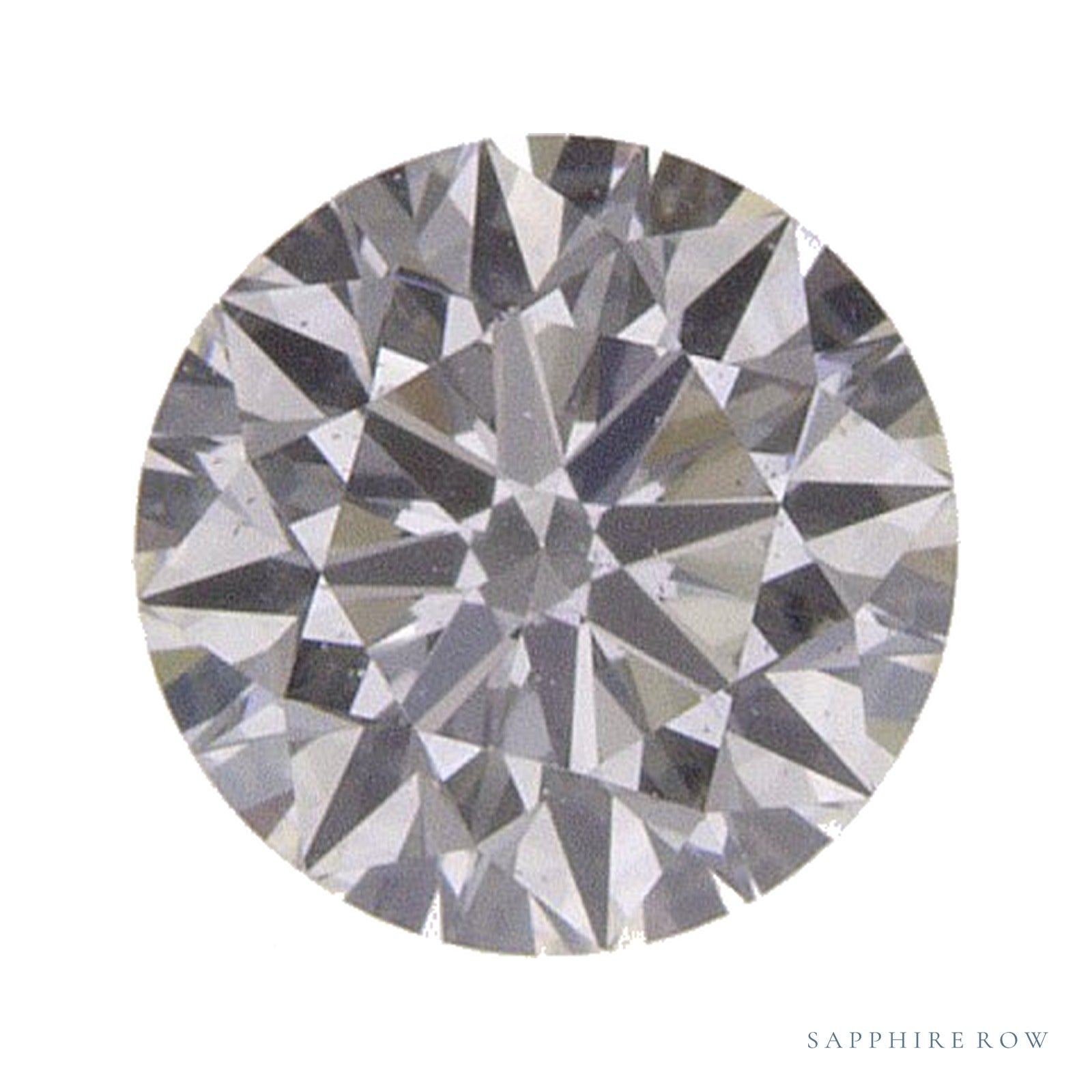 0.44 ct Round Natural Diamond – I VS2 — Sapphire Row · cut · cut3 · cut4