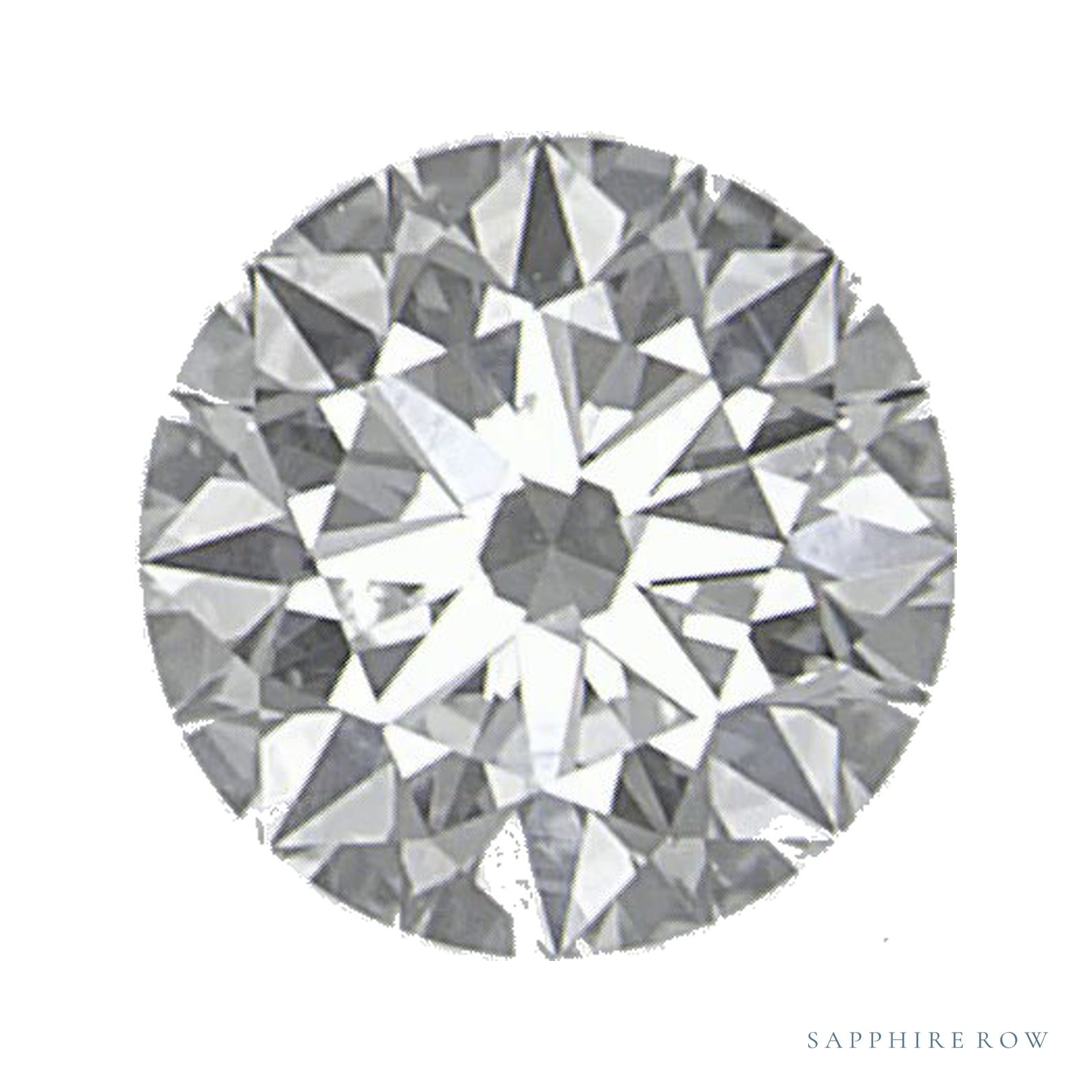 0.44 ct Round Natural Diamond – G SI1 — Sapphire Row · cut · cut3 · cut4