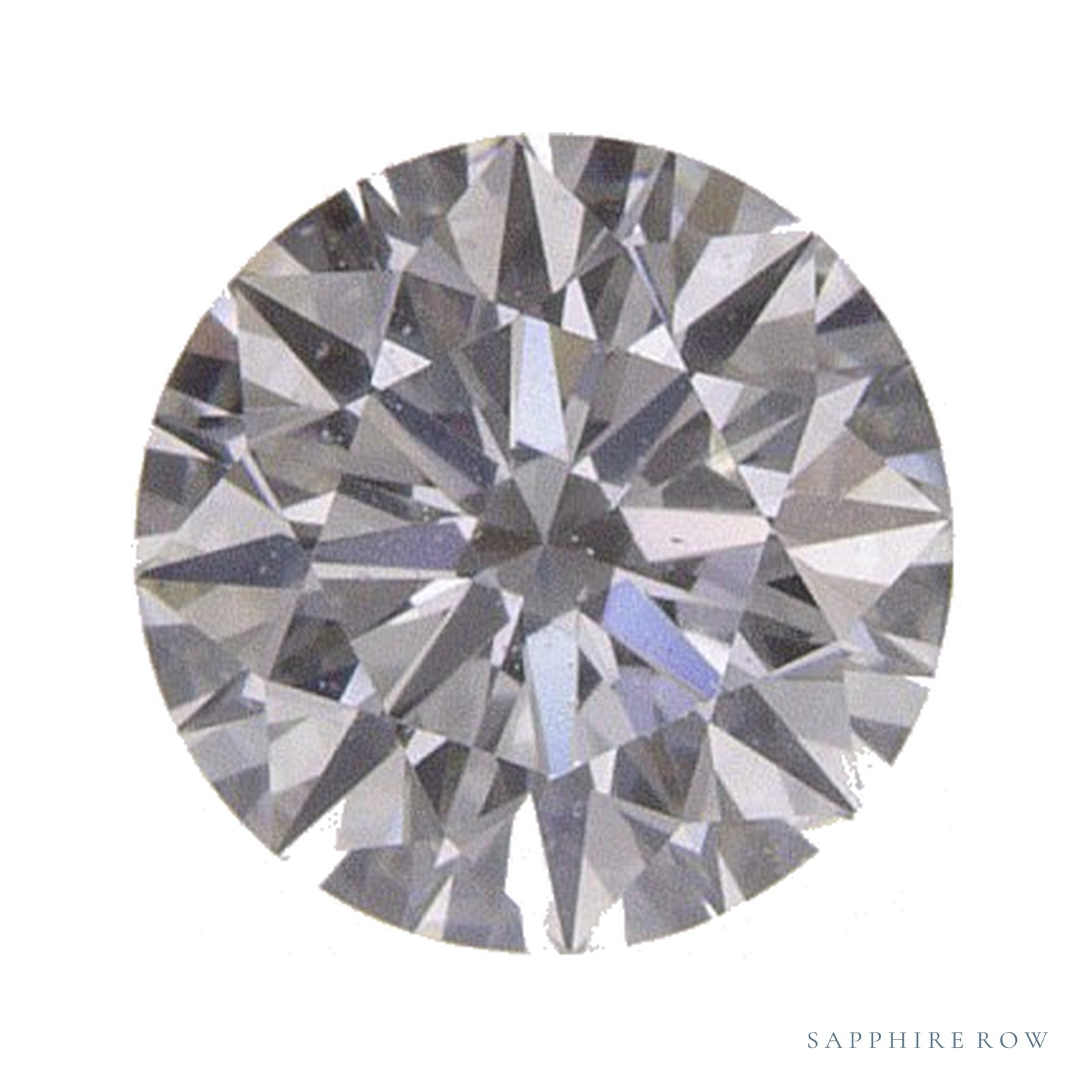 0.44 ct Round Natural Diamond – I VS1 — Sapphire Row · cut · cut3 · cut4
