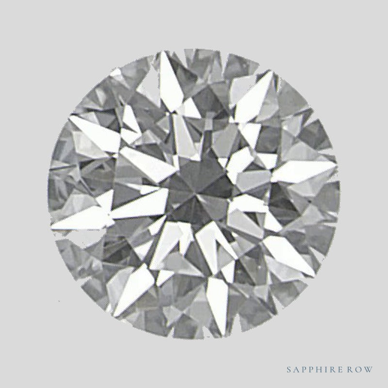 0.43 ct natural diamond, round cut | Sapphire Row · cut4 · cut5
