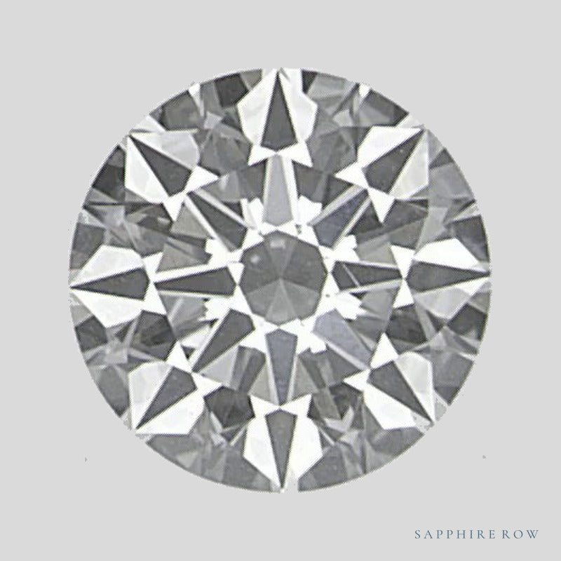 0.43 ct natural diamond, round cut | Sapphire Row · cut4 · cut5