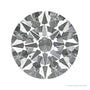 0.43 ct natural diamond, round cut | Sapphire Row · cut4
