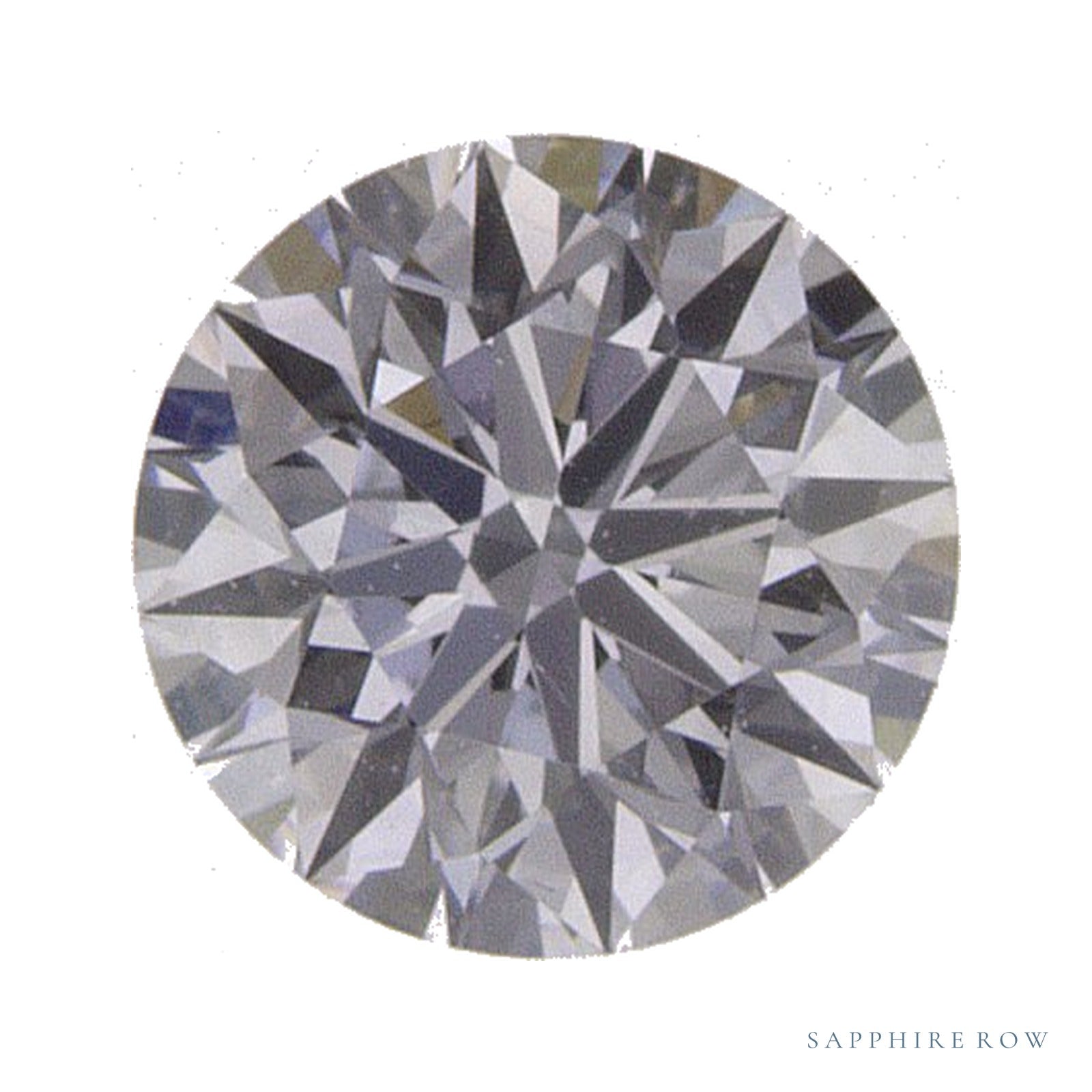 0.43 ct Round Natural Diamond – D SI1 — Sapphire Row · cut · cut3 · cut4