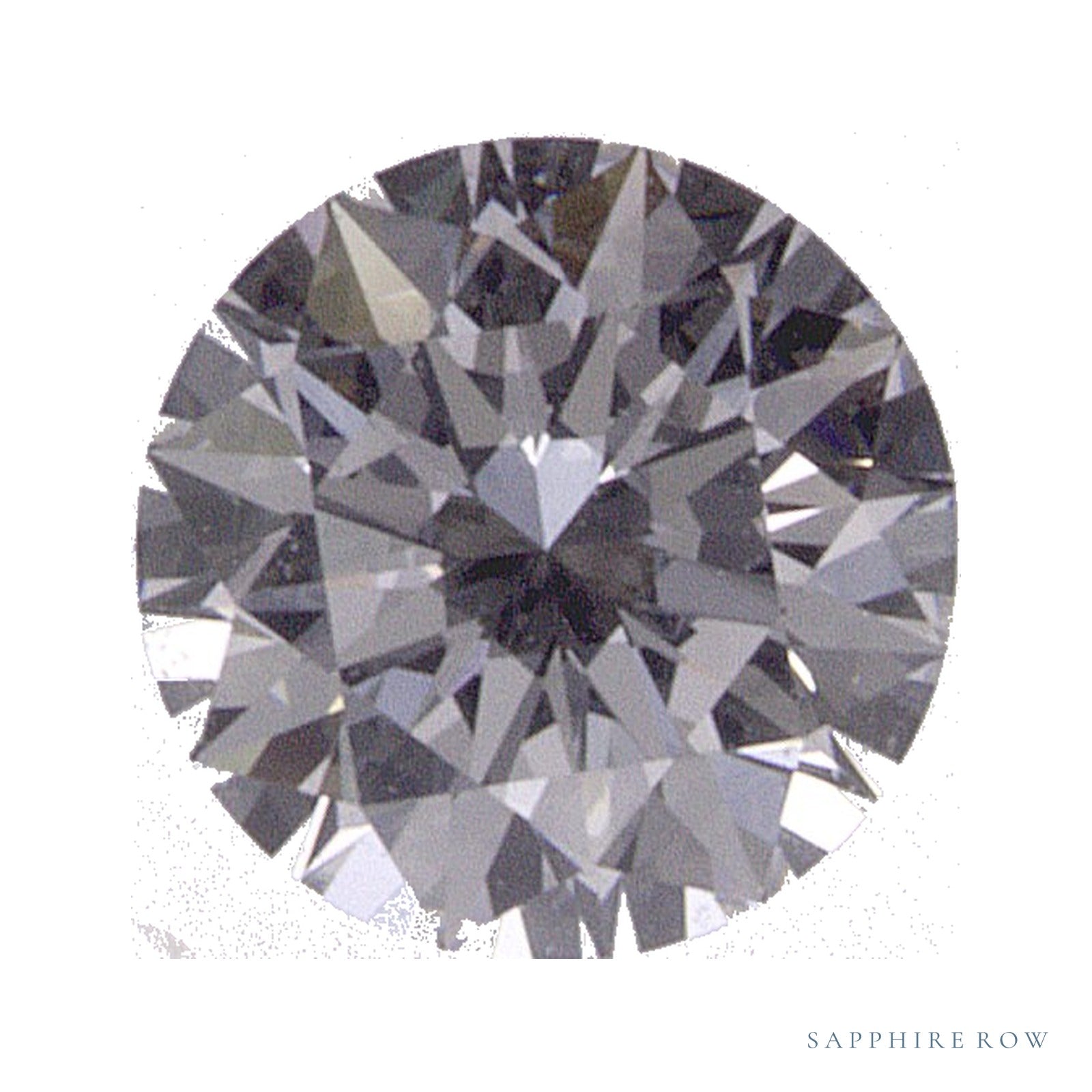 0.42 ct natural diamond, round cut | Sapphire Row · cut4