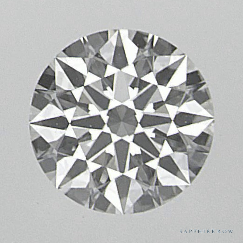 0.42 ct natural diamond, round cut | Sapphire Row · cut7